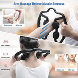 Massage Roller U Shape Trigger Point For Arm Leg Neck Muscle Tissue Fitness Gym Yoga Pilates Sports 4 Wheel Blocks Yoga Roller