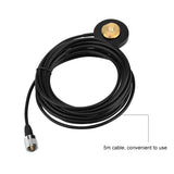 SOONHUA NMO Base UHF/VHF NMO Mount Magnetic Bases For Car Mobile Radio Antenna With Cable
