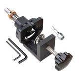 KKmoon 35mm Concealed Hinge Drilling Jig Hole Guide with Screw Clamp Hex Socket Drill Bit for Cabinet Doors Woodworking