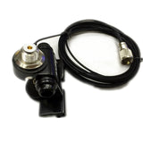 Walkie-Talkie Car Antenna Mini Clip Edge RB400V Black 5M Coaxial Cable Feeder Car Radio Walkie Talkie Accessories