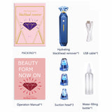 2022 Diamond Blackhead Removal Oxygen Injection 2in1 Spray Moisturizing Pores Deep Cleansing and Face Tightening Rejuvenation