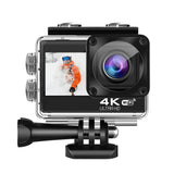 Action Camera 4K 60FPS 24MP 2.0 Touch LCD EIS Dual Screen WiFi Waterproof Remote Control 4X Zoom Helmet Sport Video Recorder