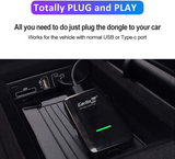 3.0 Wireless CarPlay Adapter USB for Factory Wired CarPlay Cars , Wireless CarPlay Dongle Convert Wired to Wireless CarPlay