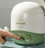 220V 1.2L Mini Electric Rice Cooker Non-stick Multi Cooker Household 200W Cooking Pot For Office School Trip Travel For Home