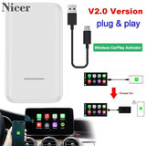 Wireless Auto Connect For Car OEM Original Wired To Wireless CarPlay Accessories Carlinkit Apple CarPlay IOS 13 2.0 USB Update