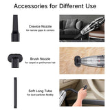 Car Vacuum Cleaner Portable Handheld Home Powerful Cyclone Wet Dry Wireless 120W Use USB Chargeable Durable Vacuum Cleaner