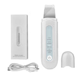 Facial Cleaning Ultrasonic Skin Scrubber Cavitation Peeling  Deep Clean Ultrasonic Exfoliating Spa Scraper to Remove Blackheads