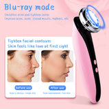 Facial Radio Frequency Beauty Instrument Face Massager Eye Care Tool Skin Rejuvenation Hot Compress Remover Wrinkle