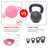 Ninth World Water bottle bell 4-12LB adjustable water dumbbell set weight fitness fitness equipment Pilates body shaping