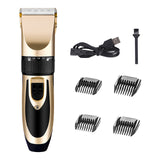 Men's Trimmer Wireless Rechargeable Electric Clippers Adjustable Hair Clipper Hair Trimmer Styler Haircut Hair Style Tool Set 40