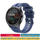 QS29 Sports Smart Watch Bluetooth Call IP67 Men Women Smartwatch Real Body Temperature Blood Oxygen Pressure For Huawei Phone