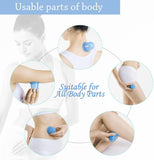 7pcs/Set Silicone Anti Cellulite Cup Vacuum therapy Body Pain Relief Massage Jars Anti Cellulite Manual Suction cup Cupping kits