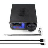 Si4732 Aluminium Alloy All-Band Radio Receiver FM LW(MW SW) SSB 2.4 Inch Touching Screen Radio Search HAM Band Quick Channel