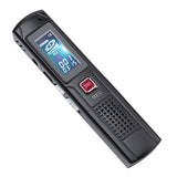 8G Voice Activated Mini Voice Recorder with Earphones and USB Cable WAV Recorder
