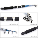 Fishing Reel Rod Combo Set Fishing Pole Spinning Reel Set with Fishing Accessories for vara de pesca