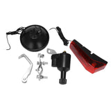 Motorized Bike Bicycle Friction Dynamo Generator Head Tail Light With Acessories
