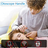Otoscope With Light, 4.5Inch IPS Digital Video Otoscope, 3.9Mm Ear Camera With 6 Dimmable LED, Ear Wax Removal Camera