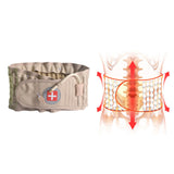 Breathable Lumbar Inflatable Traction Belt Lumbar Support Air Waist Support Brace Belt