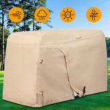 Rainproof And Sunscreen Golf Cart Cover Thickened Protective Cover 600D Oxford Cloth For Club Car