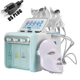 The New 7 in 1 Portable Hydro Dermabrasion Skin Care Beauty Machine Water Oxygen Jet Hydro Diamond Peeling Microdermabrasion
