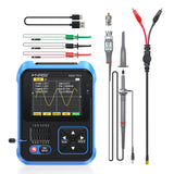 DSO-TC3 Digital Oscilloscope 10MS/s Sampling Rate 500kHz Bandwidth Support Diode PWM Out Transistor LCR Test Signal Generator