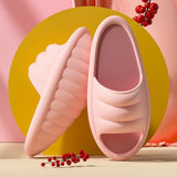 Women Weight Loss Massage Slippers Women's Slide Sandals Eva Material Thick-Soled Postpartum Massage Slim Legs Shake Shoes