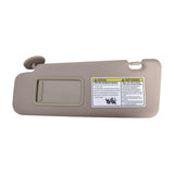 Front Left Sun Visor Assembly with Lamp &amp; Mirror for