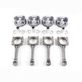 Φ22mm Piston &amp; Ring &amp; Connecting Rod Kit Fit For VW Golf R20 Jetta GLI MK5 CDLC CDLF CDLG CDLA CDMA CDLB Audi S1 S3 06D198401G