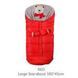 Envelope For Newborn Baby Stroller Sleeping Bag Footmuff Sack Infant Pushchair Foot Wrap Baby Cover Winter For Bed Pram Swaddle