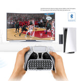 Wireless Keyboard For PS5 Controller BT External Keyboard Chat Voice BT Keyboard For Playstation5 Gamepad
