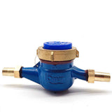 15mm Flow Measure Digital Display Tools Counter Rotary Wing Tape Garden Copper High Sensitivity Waterproof Home Cold Water Meter