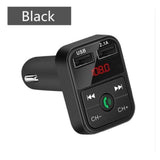 Car 5.0 FM Transmitter Wireless Handsfree Audio Receiver Auto MP3 Player 2.1A Dual USB Fast Charger Bluetooth Car Accessories