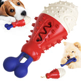 Interactive Cooling Dog Toys Chew Molar Clean Teeth Thirstquenching Function Funny for Small Medium Large Dogs