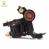 Handmade Iron Luos Tattoo Machine Gun 10 Wrap Coil 25mm Height Supply LTM#