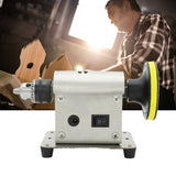 90W Grinder 7-level Adjustable Speed Sanding Polisher Machine Mill Benchtop Polisher with 20pc Sandpaper 4500-9000 RPM EU Sander