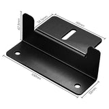 Solar Panel Mounting Z Bracket Solar Power Panel Brackets Roof Solar Panel Holder For RV, Boat, Caravans, 4 Pack
