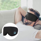 1PC Air Permeable Adjustable Handsfree Eye Mask Sleep Headphone for Travel Sleeping