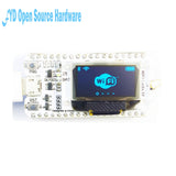 1pcs 868MHz/915MHz LoRa ESP32 Blue oled Wifi SX1276 Module IOT Development Board with Antenna For  Electronic diy kit