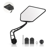 WEST BIKING Bicycle Mirror Mini Rear View Mirror for Road Bicycles Unbreakable Rotatable Rearview Safety Side Handlebar Mirror