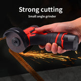 12V 2500mA Mini Angle Grinder DIY Cutting Machine Small Polishing Mechanical Grinder Grinder Grinder Hand Grinder