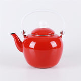 Enamel kettle Coffee pot Lnduction cooker Household Thicken Water bottle