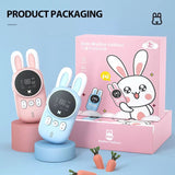 2PCS Children's Walkie Talkie Kids Mini Toys Handheld Transceiver 3KM Range Radio Lanyard Interphone Walkie Baby Christmas Gift