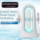 Peeling Machine Water Cycle Facial SPA Deep Cleansing Beauty Device Home Use Vacuum Blackhead Small Bubble Exfoliator