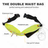 Dual Dog Leash Two Dog Lead with waist Bag Retractable Reflective Leashes for small big dog chihuahua Husky dog accessories