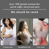 Waist Massage Belt Infrared Heating Warm Palace Belt Vibration Protection Relieve Menstrual Pain Relieve Back Or Abdominal Pain