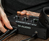 M-AUDIO M-Track DUO MIDI sound card 2-Channel USB recording interface 2 in / 2 out with Crystal Preamps