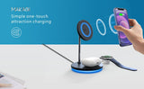 NEW 3 in 1 Magnetic Wireless Charger 10W Qi Fast Charging For iPhone 12 13 Pro Max Apple Watch Airpods Pro Charging Dock Station