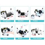 Remote Control Dachshund Dog RC Robotic Stunt Puppy Toys Electronic Pet Following Programmable Robot