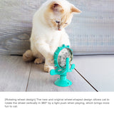 Interactive Cat Toy Treat Leaking Rotatable Wheel Toy for Cats Kitten Dogs Pet Products Accessories