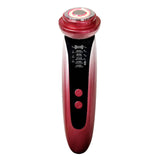 Cold and Hot RF Four-ring Frequency Conversion Household Import And Export Hot Compress Ice Wash Face Massage Radio Frequency In